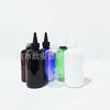 Botella de 220 ml con Tapa Puntiaguda, Botella de Aceite con Boquilla Puntiaguda, Botella de Fragancia, Botella para Pasta de Color, Botella para Medicamentos Líquidos, Botella para Aceites Esenciales con Tapa Puntiaguda, Botella para Rellenar Agua