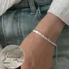 Pulsera Trenzada Retorcida para Hombres y Mujeres, Muñequera Retro de Personalidad Resistente, Diseño de Nicho Moderno, Joyería Hip-Hop Punk de Estilo Abierto