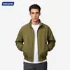 Jaqueta Masculina Estilo Old Money Vintage, Jaqueta Outono Marca Americana Tendência Gola Lapela, Modelagem Solta Versátil Tamanho Grande Jaqueta de Trabalho