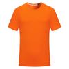 Camiseta publicitária de algodão com manga curta e gola redonda, camiseta para trabalho, uniforme de trabalho, camiseta cultural de grupo personalizada, roupa de classe, logo estampado