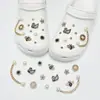 Amuletos para Zapatos Croc, Accesorios para Mujer, Clips para Zapatos DIY, Decoraciones 3D con Pedrería, Clips Desmontables, Estilo de Moda de Influencers
