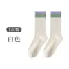 Meias de Algodão Penteado para Yoga Meias Esportivas Coloridas em Blocos Silicone Antiderrapante Fitness Indoor Pilates Meias para Chão Femininas Zhuji
