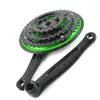 Bielas para Bicicleta de Montaña Plato 42T Accesorios para Bicicleta 6 velocidades 7 velocidades 8 velocidades Universal Tres Piezas Piñones de Cambio de Velocidad Modificados