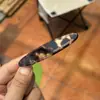 Nuevo Pasador de Acetato Translúcido Carey Cuerda para el Cabello Dulce y Linda Aro para el Cabello Dulce