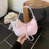 Bolso de Viaje de Gran Capacidad de Moda 2026 Nuevo Modelo Color Sólido Elegante Lazo Bolso Cruzado de Hombro Axila Bolso de Mano Bolso Dumpling