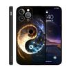 Diagrama de Tai Chi Adecuado para Apple 17Promax Borde Recto Cubo de Rubik Funda de Teléfono Móvil Tpu 15Pro14 Bagua Entrega Personalizada 13