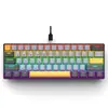 Teclado Mecânico Gamer com Fio K33 em Estoque Transfronteiriço 61 Teclas Retroiluminado Switch Azul Teclado Mecânico USB Acessórios para Computador
