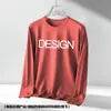 Camisetas de manga larga de 180G, tipo algodón, hechas a medida para uniformes de trabajo, con diseños publicitarios y culturales, disponibles para pedidos grupales, estilo unisex.