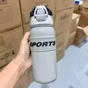 Termo Escolar para Estudiantes Uso Escolar Niños Gran Capacidad Deportivo Doble Pared Taza de Agua Nuevo Modelo 2026 Taza con Popote para Niños
