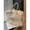 Bolsa de Lona para Mulheres, Grande Capacidade, Bolsa de Armazenamento Versátil para Viagens de Negócios de Curta Distância e Viagens, Bolsa de Viagem Portátil Leve