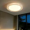 Lámpara de techo LED de lujo ligero para dormitorio, nueva luz redonda minimalista para dormitorio principal, iluminación para habitación que protege los ojos, luminarias Zhongshan, estilo moderno minimalista