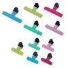 Clip sellador para conservación de alimentos clip sellador a prueba de humedad para bolsa de plástico snack té leche en polvo clip para bolsa de papel clip creativo para bolsa