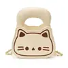 Bolso de Mano de Gato de Dibujos Animados Bolso Pequeño para Niña Linda Correa Larga Desmontable para el Hombro Bolso de Hombro Cruzado Equipaje de Mano Bolso Pequeño para Lipstick Transfronterizo