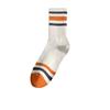 Calcetines largos para hombre otoño e invierno ins de moda a rayas calcetines deportivos calcetines para mujer calcetines de baloncesto de altura media Zhuji comercio exterior transfronterizo