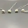 Portalámparas de Cerámica GU10 Portalámparas Accesorios para Lámparas Portalámparas de Cerámica G5.3 Base para Lámpara Halógena con Cable de Silicona Resistente a Altas Temperaturas