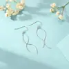 Luochen Estilo Coreano Estilo Ins Pendientes de Hilo con Borlas Normcore Elegantes Moda Tendencia Nicho Exquisitos Pendientes Joyería para Orejas