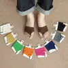 Calcetines invisibles para chanclas calcetines de bikini para dedos del pie calcetines de media planta calcetines geta calcetines para antepié color liso calcetines simples de dos dedos para mujer