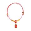 Pulsera de cuerda colorida de zongzi para el Festival del Bote del Dragón para ser no. 1 pulsera de regalo de cuerda roja tejida a mano para niños y niñas
