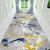 Tapete Simples e de Luxo Leve para Corredor e Passagem, Cobertor de Cabeceira para Quarto, Tapete de Piso Absorvente de Água Antiderrapante para Banheiro/Vestiário, Sala de Estar Combinada com Tapete