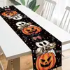 Toalha de Mesa Halloween Natal Estampada Transfronteiriça Decoração Mesa de Jantar Sala de Estar Amazon High-End Personalização
