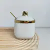 Frasco de Condimento de Lujo Ligero Frasco de Condimento Individual Frasco para Sal Azúcar Doméstico Frasco para Chile Botella para Salsa de Soya Botella para Condimento de Cocina