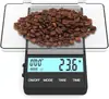 Balança de Café Pequena com Timer 1000 x 0,1g Balança Digital de Gramas com Tela LCD Grande