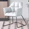 Silla para Salón de Uñas, Silla Sofá Tocador Simple Moderna para Oficina de Ventas en Centro Comercial, Silla Individual Cómoda para Maquillaje de Dormitorio