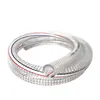Fabricante de Manguera de Acero Transparente de PVC, Engrosada, Resistente a la Presión, Resistente a la Congelación, Resistente al Aceite, Manguera para Bomba de Agua de 1 Pulgada 25 mm, Manguera Reforzada con Alambre de Acero
