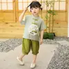 Hanfu infantil, traje Tang estilo chino para niños, disfraz antiguo para niñas, atuendo tradicional chino de verano para actuaciones del Día del Niño