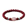Mineral Cru Natural Cinábrio Jade Hetian Ano de Nascimento Areia Dourada Roxa Areia Vermelha Imperial Pulseira Suprimento Ao Vivo