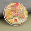 Monedas conmemorativas de ciudades, recuerdos turísticos, monedas coloridas en relieve con paisajes arquitectónicos de Beijing, Shanghái y Nanjing, monedas conmemorativas coleccionables