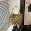 Bolso Cruzado Informal para Viajes Cotidianos Lona de Lunares Estilo Nuevo Bolso Versión Coreana Bolso de Nicho 2026 Bolso de Mano Versátil de Gran Capacidad para Mujeres