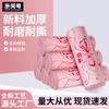 Nueva Bolsa Mensajera con Lazo Rosa, Caja de Avión, Bolsa Mensajera para Embalaje de Ropa, Bolsa Mensajera Gruesa Impermeable