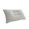 Almohada inflable para exteriores, grande, gruesa, cuadrada, flocada, para acampar, para el almuerzo, plegable, de viaje