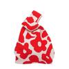 Bolso Festivo Rojo Nuevo Tema de Boda para Dama de Honor Regalo de Acompañamiento de Boda Bolso Tejido