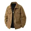 Jaqueta Masculina Retro Japonesa de Primavera e Outono com Lapela, Roupa de Trabalho, Jaqueta da Moda, Nova, Casual, Solta, Moderna, Versátil, Top, Roupa Externa