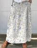 Falda cruzada 2024, nueva falda, elementos retro, vestido para damas, estación independiente, Amazon Clothing