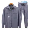 Traje de Trabalho de Seda Gelada Elástica de Secagem Rápida para Homens, Casual ao Ar Livre Respirável, Leve e Resistente ao Desgaste