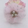 DIY Hecho a Mano Semiterminado Malla Estrella Flor Flor Perla Horquilla para el Cabello Diadema Zapatos y Sombreros Accesorios para Prendas