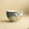 Nueva Taza Maestra Azul y Blanca con Patrón de Loto Estilo Chino, Taza de Degustación de Cerámica, Juego de Té Kung Fu Pintado a Mano, Taza de Té Personal