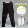 Casaco grosso forrado com fleece calça skinny de algodão feminina calça de veludo quente cor de camelo plus size calça de veludo cintura alta leggings outono e inverno calça de algodão feminina