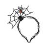 Faixa de Cabeça de Halloween Aranha Caveira Laço Abóbora Teia de Aranha Morcego Headdress para Festival Fantasma