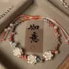 Explosões Nova Meia Pulseira Chinesa Pulseira de Bambu Borboleta Estilo Antigo Pulseira de Estudante Avançado Pulseira Étnica de Alto Valor Feminina