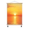 Pintura colgante de amanecer desde el este Accesorios para el hogar Decoración suave Buen significado Pintura decorativa para sala de estar Mural de sol para mesita de noche