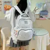 Nueva mochila estilo coreano ins estilo académico gran capacidad ligera versátil mochila simple sensación de alta gama mochila escolar