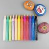 Bolígrafo Acrílico Personalizado de Fábrica de 12 Colores Marcador a Base de Agua de 2 mm Bolígrafo para Graffiti DIY en Vidrio Madera Bolígrafo de Pintura a Base de Agua