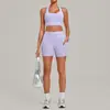 Conjunto Novo de Roupas de Yoga Transfronteiriço Costas Nadador Cintura Alta Esporte Fitness Pilates Conjunto de Duas Peças 5293+2116