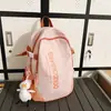Mochila estudiantil de gran capacidad, mochila de viaje simple, mochila deportiva para viajes de negocios, mochila estudiantil de aspecto atractivo