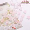 Acrílico Translúcido Esmerilado Toray de 9 mm Tres Pequeños Tazones de Flor Flor diy Tocados Antiguos Accesorios Hechos a Mano Autoproducidos