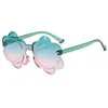 Óculos de Sol Infantil 2026 Novo Estilo Fofo e Fashion Flores Óculos para Crianças Desenho Animado Óculos de Sol para Bebê Óculos com Proteção Solar para Mulheres